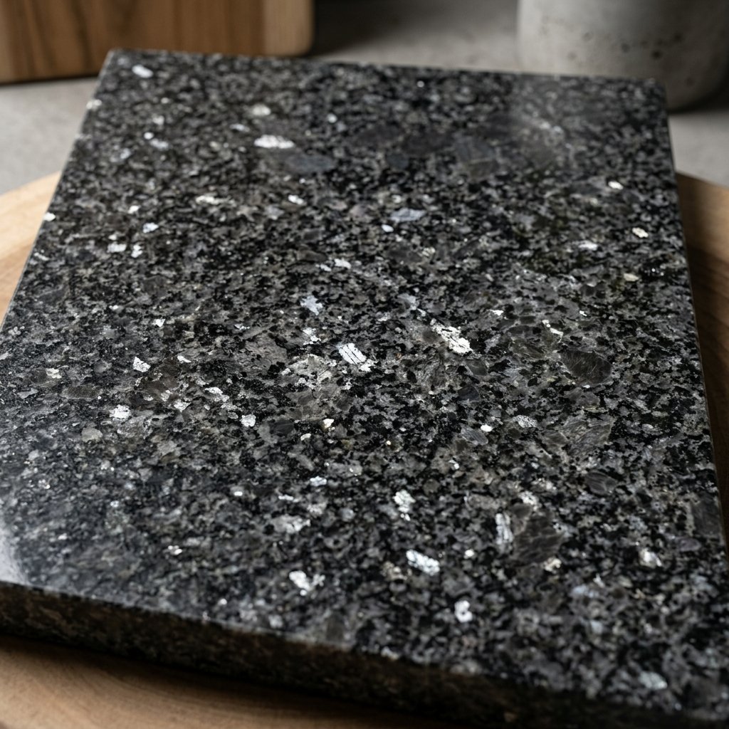 Jet Black Granite Tiles